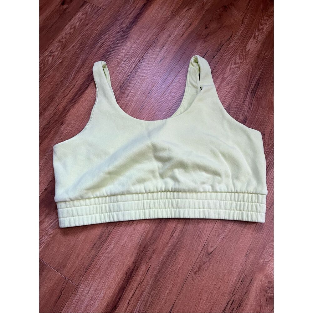 Wild Fable Large Womens Cropped Tank Top Light Green Stretchy NEW